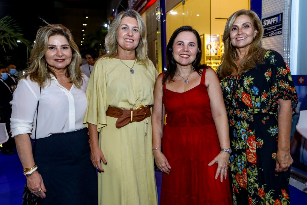 Tania Albuquerque, Monique Barreira, Gina Machado E Ticiana Albuquerque