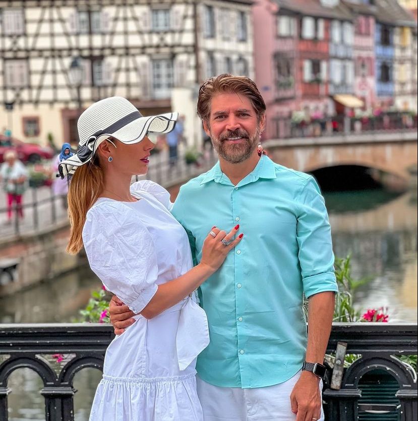 Ana Macêdo e Leonardo Brasil antecipam a comemoração do Dia dos Namorados em viagem romântica