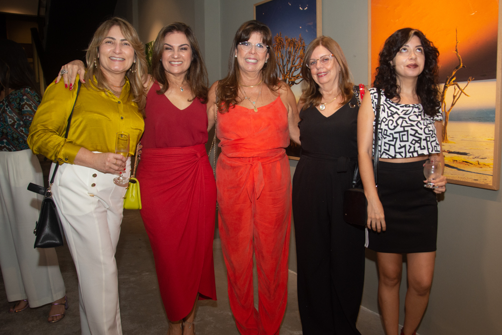Yandra Mendes, Regina Gondim, Denise Sobreira, Fatima Nóbrega E Joana Soares