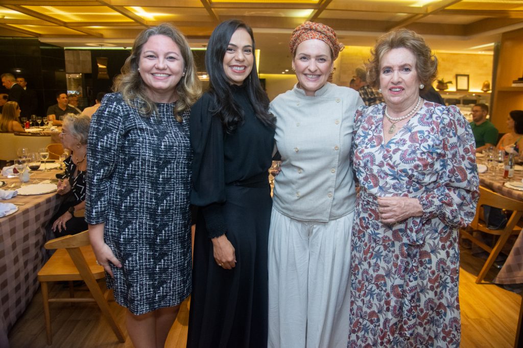 Catarina Martins, Jardenia Siqueira, Chef Liliane Pereira E Leda Maria