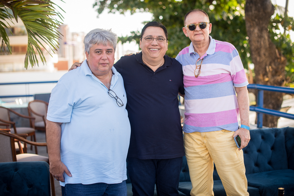 Cláudio Cruz, Diogo Cruz E Francisco Caminha