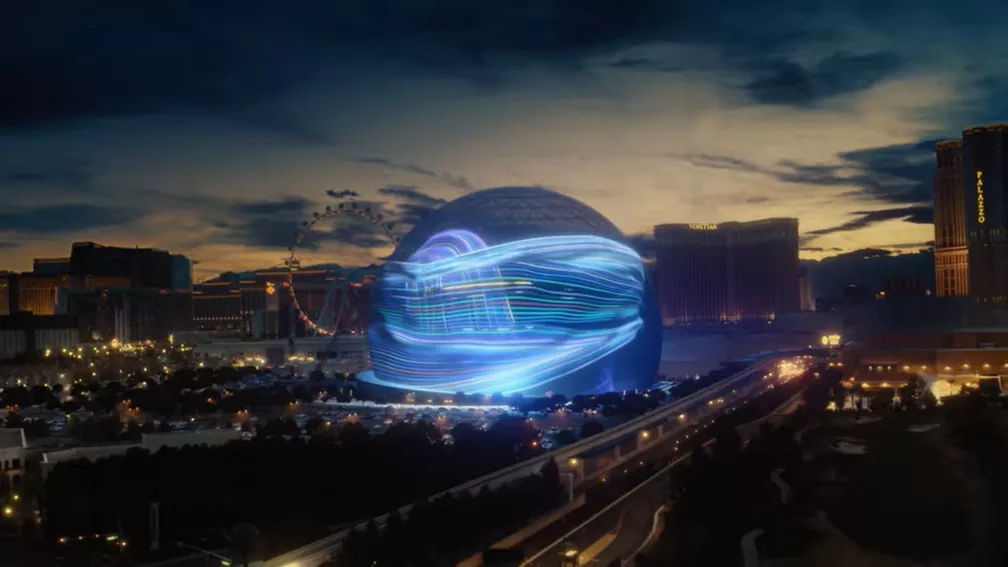 Com 100 metros de altura, maior esfera do mundo será inaugurada em Las Vegas para shows e eventos