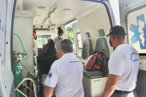 Salvamar Nordeste coordena evacuação aeromédica de tripulante de navio mercante em Fortaleza