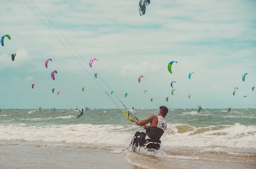 Winds For Future que quebrar o recorde mundial estabelecido na Kite Parade