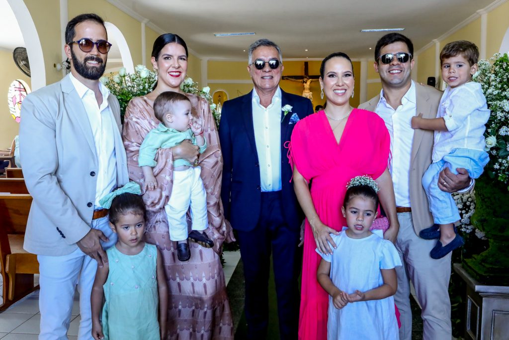 Frederico, Fernanda, Luca E Isabella Mastrela, Mauro Lopes, Mariana, Helena, Antonio E Gabriel Lopes