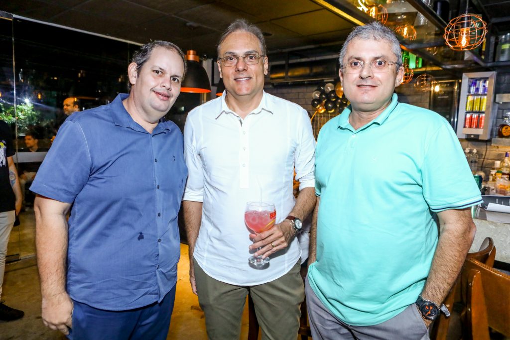Gilberto Braga, Adson Barreira E Alberto Aragao