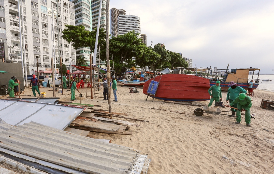 Prefeitura de Fortaleza inicia construção de 18 guarderias na Avenida Beira Mar