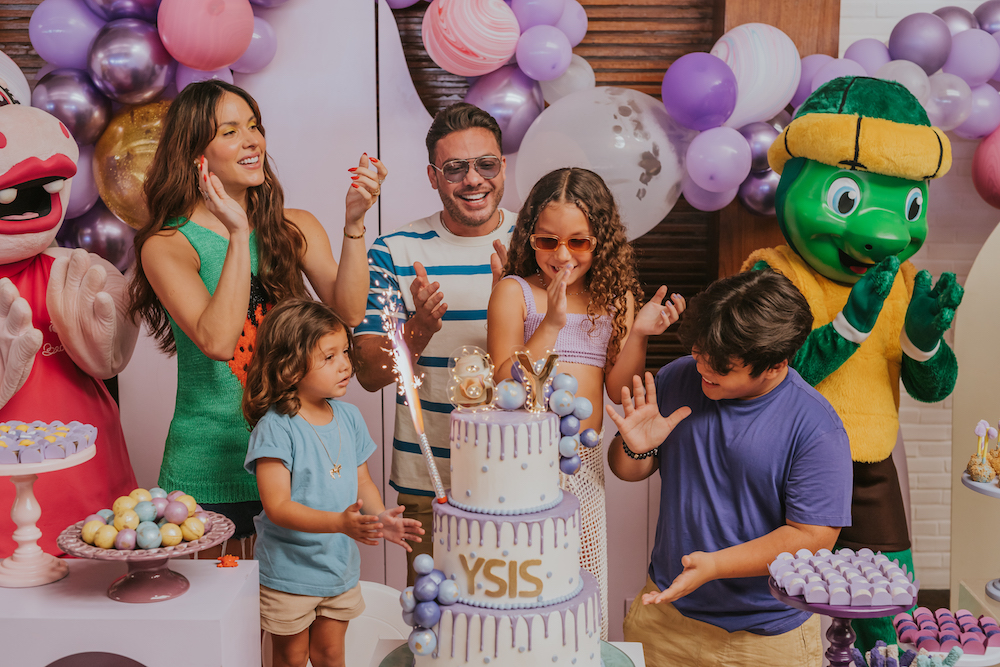 Wesley Safadão e Thyane Dantas celebram aniversário de Ysis no Beach Park nesta quinta-feira(14)