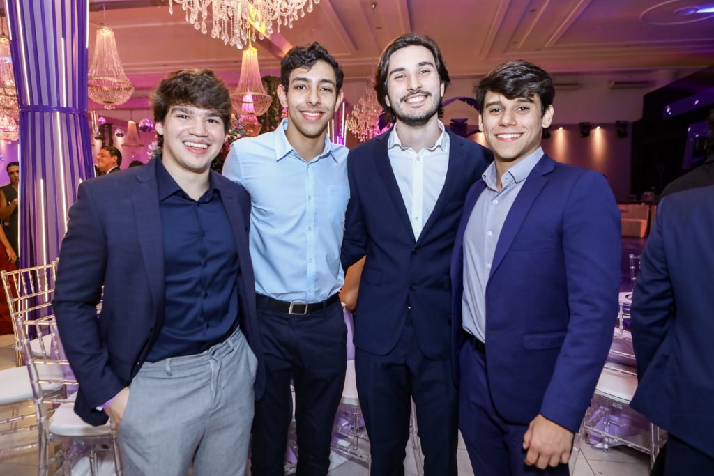 Kadu Queiros, Artur Pequeno, Davi Moura E Lucas Sales