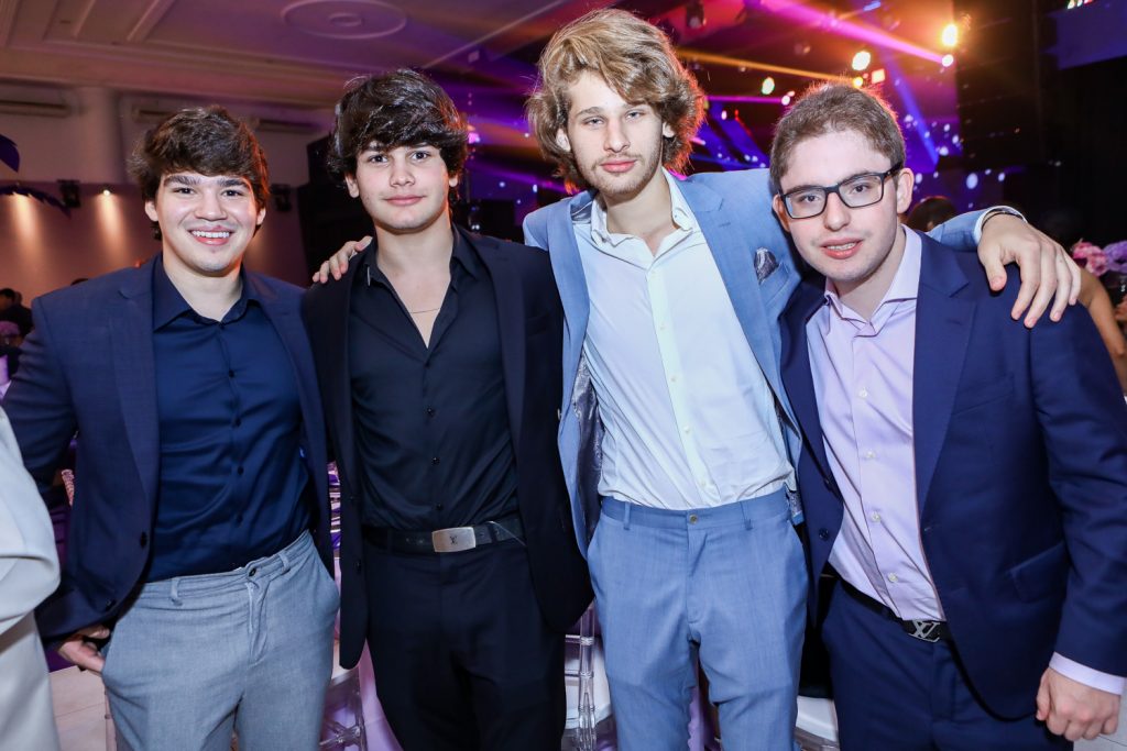 Kadu Queiros, Luca Bezera, Davi Rodrigues E Felipe Franco