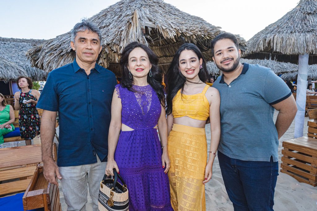 Marcelio Lima, Alda Linhares, Maria Lima E Gabriel Leite