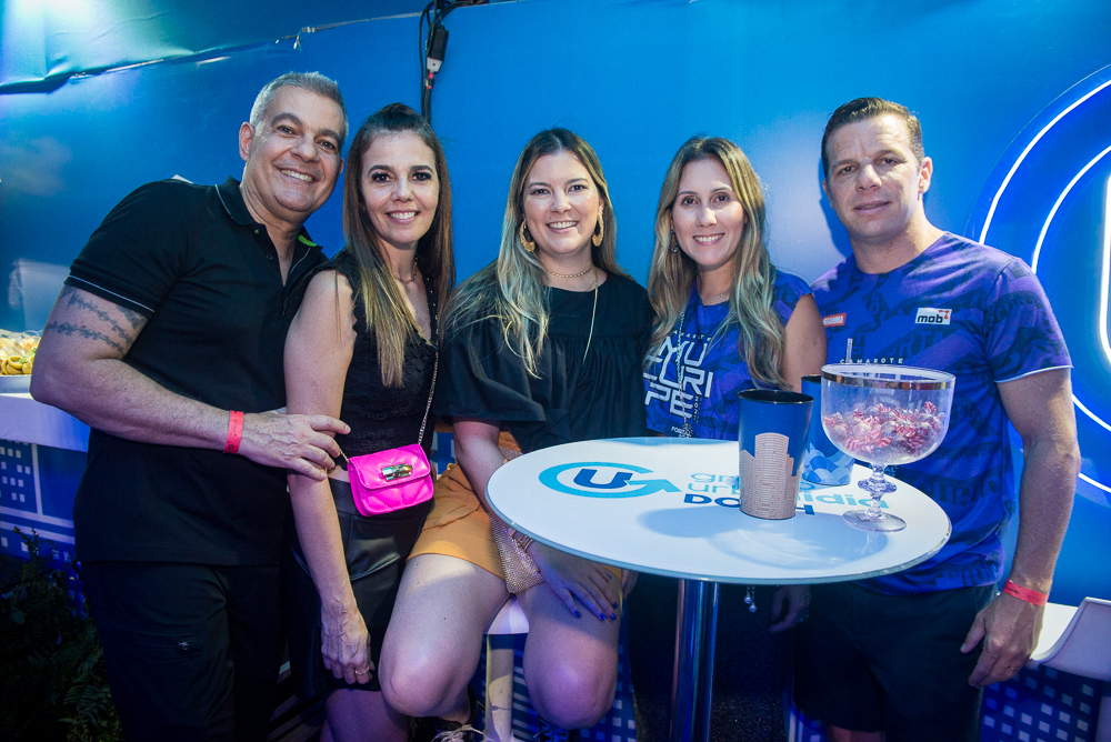 Marcelo, Márcia Pontes, Lurdinha Brasil, Paulinhae André Rolim