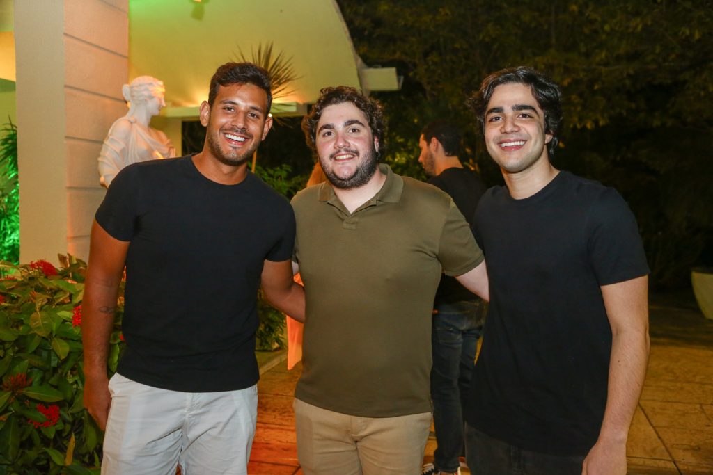 Pedro Lucca, Luciano Dias Branco E Yago Cavalcante