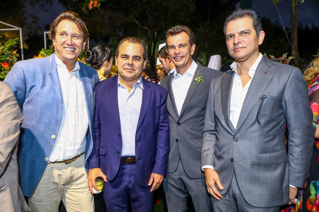 Philipe Brooks, Gentil Linhares, Fred Pinto E Claudio Moreira