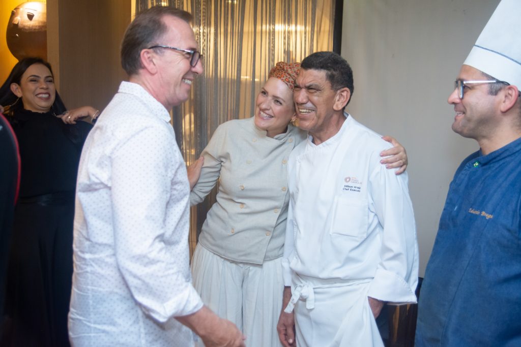 Philippe Godefroit, Chef Liliana Pereira, Chef Edilson Araujo E Chef Eduardo Braga