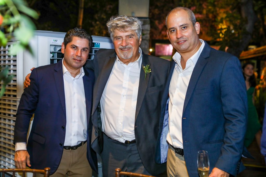 Pompeu Vasconcelos, Amarilio Macedo E Andre Linheiro