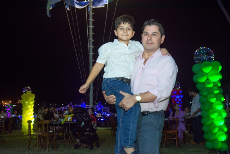 Rá-Tim-Bum - Com uma super festa temática, Salim e Isabelly Bayde celebram os 5 anos de David no Iate Clube de Fortaleza