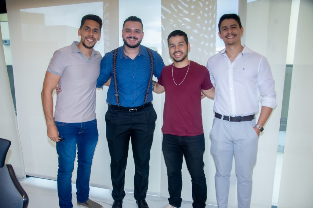 Silvio Frota, Glauton Santos, Vinicius Almeida E Nelson Gabriel