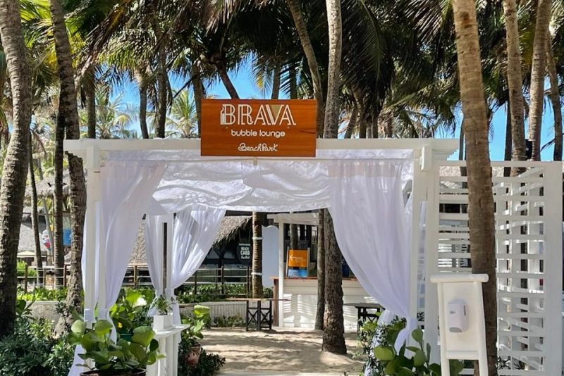 Brava Bubble Lounge e Restaurante de Praia do Beach Park lançam programação de Férias