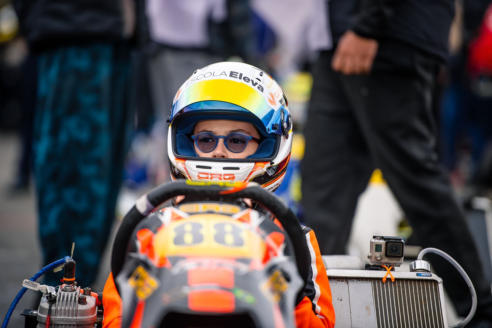 Com apenas 12 anos, o cearense Bernardo Gentil vence mais uma etapa do Paulista de Kart de 2022