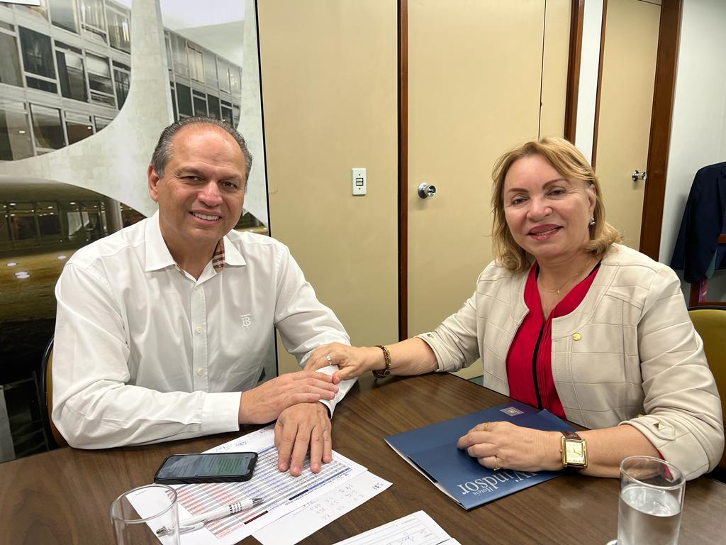 Candidata a Deputada Federal, Gorete Pereira cumpre agenda em Brasília e se reúne com a presidência do INSS e Ministério da Pesca