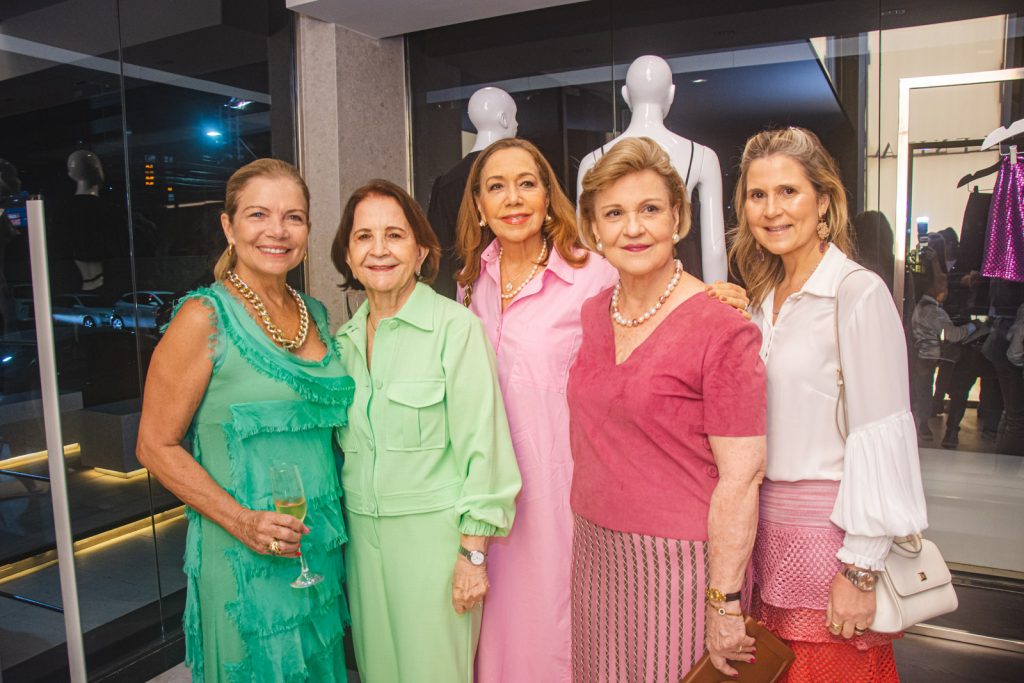 Ana Pinto, Lenita Negrao, Ana Alcantara, Leticia Pequeno E Camile Cidrao