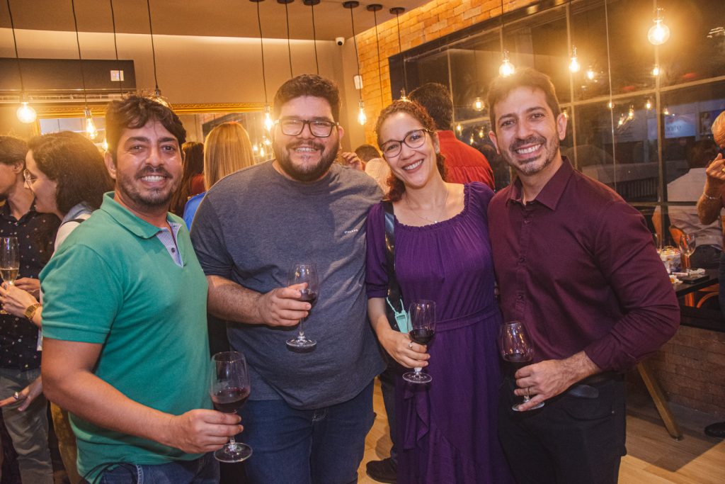 Andre Adjafre, Wilton Carneiro, Kamila Vieira E Felipe Adjafre