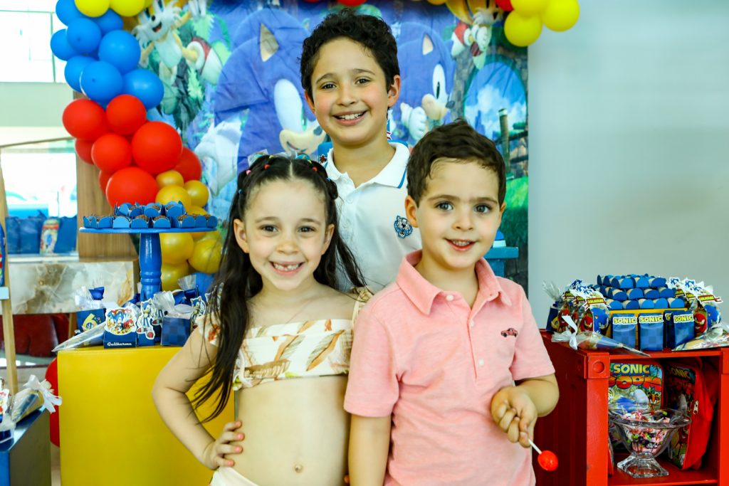 Bianca, Lucas E Gabriel Asfor