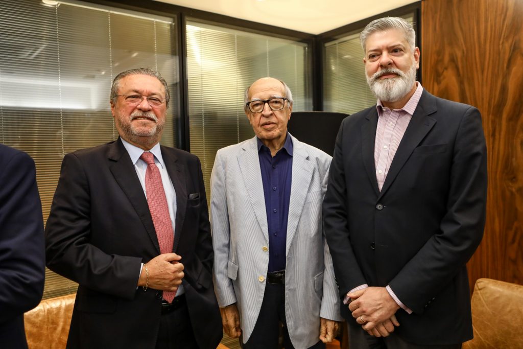 Candido Albuquerque, Lucio Alcantara E Marcus Paranagua