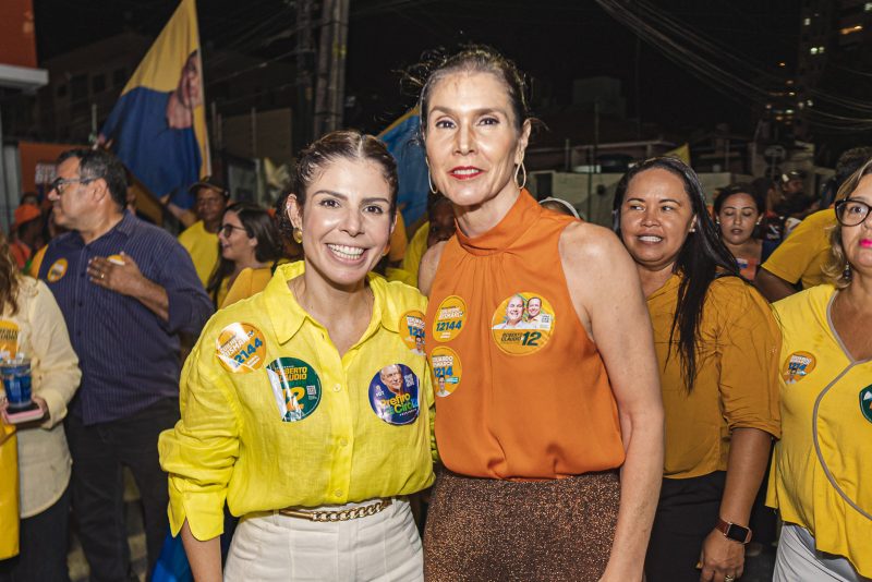 Eleições 2022 - Eduardo e Guilherme Bismarck inauguram comitê de campanha ao lado do vice-prefeito Élcio Batista e de Carol Bezerra