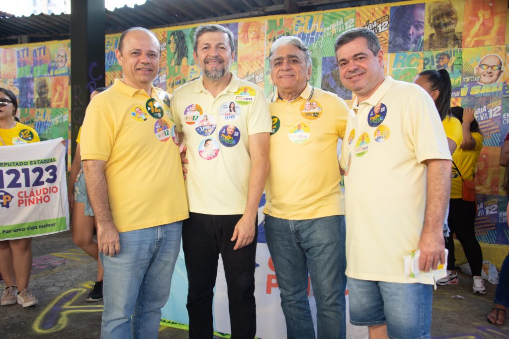 Claudio Pinho, Élcio Batista, Josue Lima E Paulo Salazar (2)