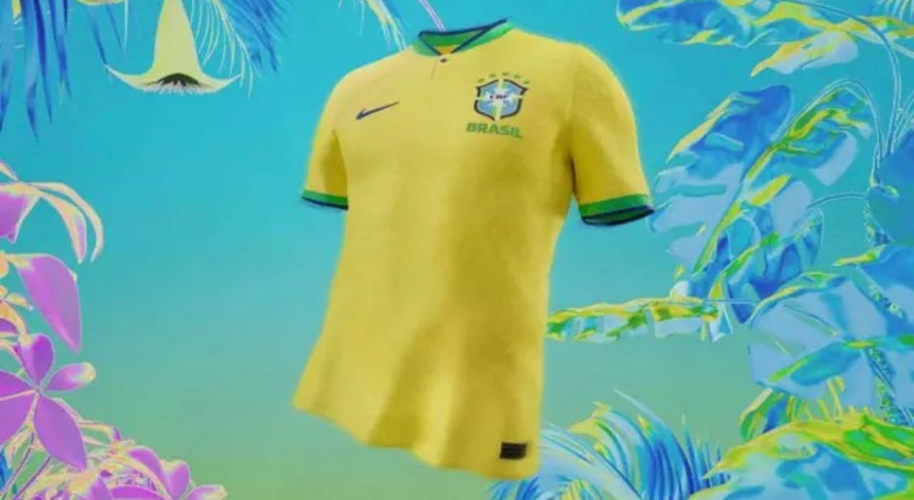 CBF apresenta nova camisa da Seleção para a Copa do Mundo de 2022