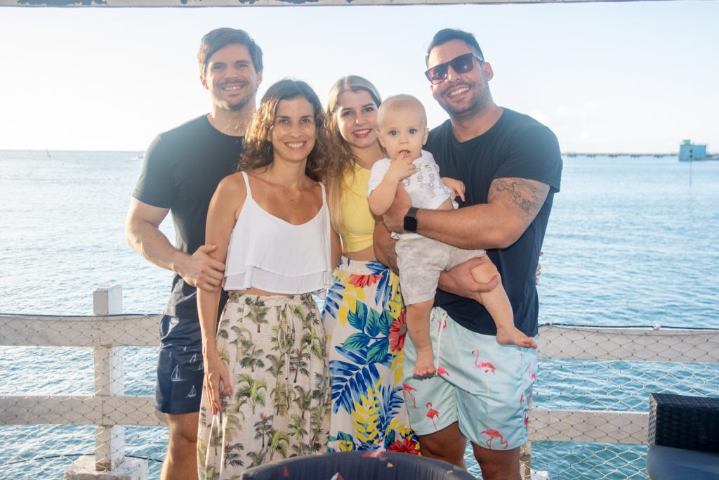 Deosdedit Capistrano, Thais Frota, Juliana Porto, Mateus Capistrano E Viliberto Porto