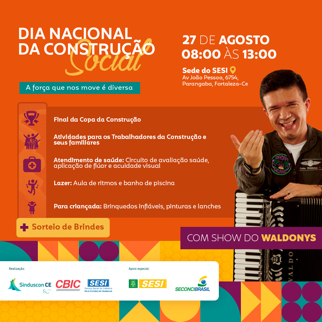 Sinduscon Ceará promove Dia Nacional da Construção Social