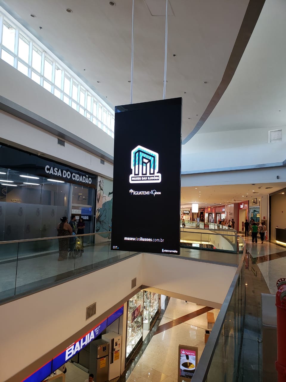 Iguatemi Bosque investe R$ 5 milhões e terá maior parque de mídias do país