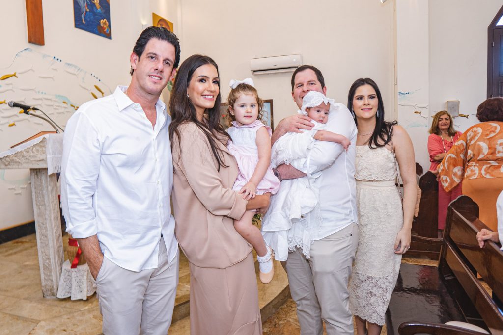Eduardo, Georgia, Celine, Ana Luisa, Rodrigo E Camile Carneiro