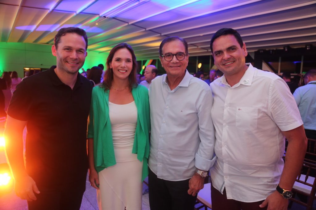 Fábio Albuquerque, Renata Santos, Beto Studart E Guto Ribeiro