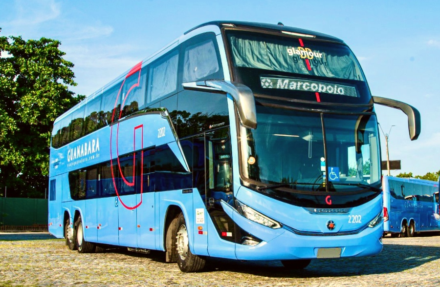 Guanabara adquire 90 ônibus double decker para celebrar 30 anos de operação