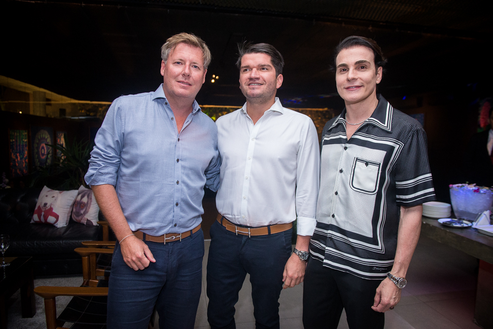 Johan Olsson, David Moura E Rodrigo Maia