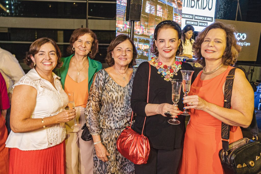 Josy Picanço, Cleide Ponte, Ana Studart, Ethel Whitehurst E Gisele Barreto