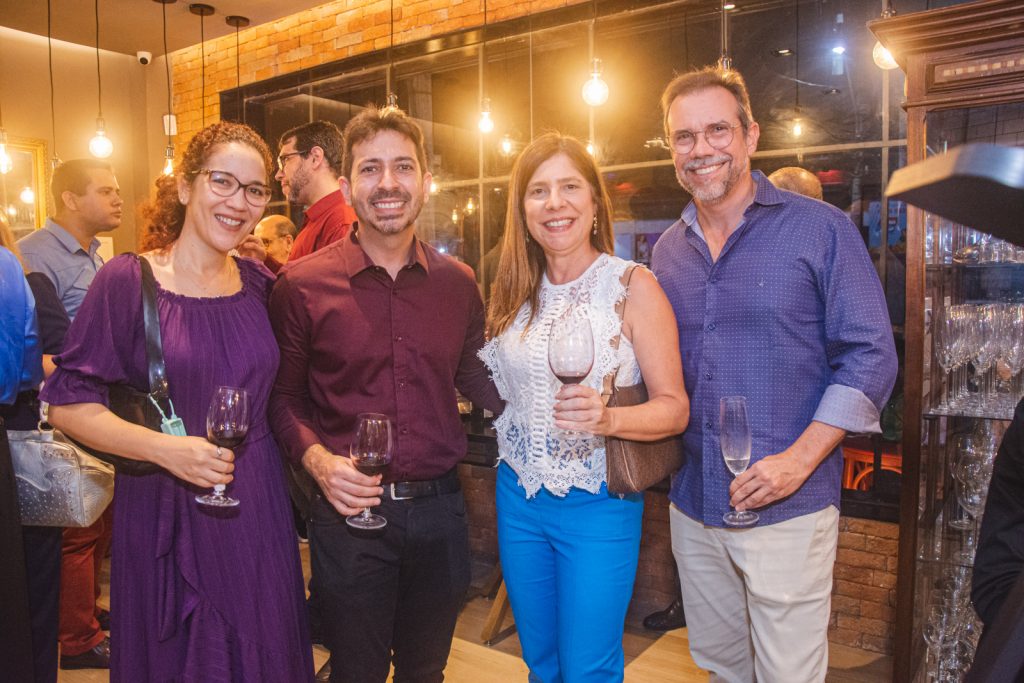 Kamila Vieira, Felipe Adjafre, Adriana Aragao E Italo Aragao