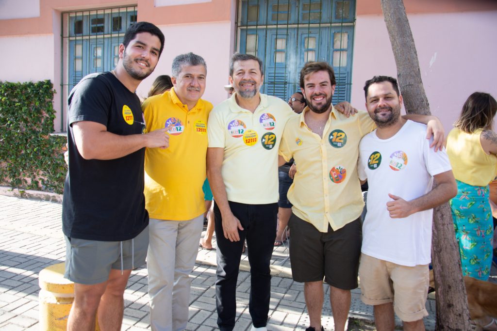 Pedro França, Antônio Henrique, Élcio Batista, Claudio Nelson E Davi Gomes (3)