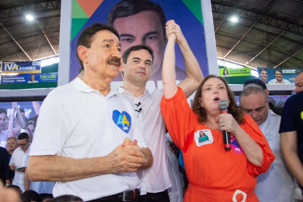 Raimundo Gomes De Matos, Capitão Wagner E Fernanda Pessoa (2)