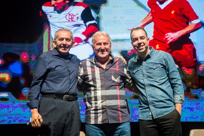 Papo com o Ídolo do Futebol - Nomes de peso da sociedade e do esporte cearense marcam presença no “Papo de Craque” com Zico no Teatro RioMar Fortaleza