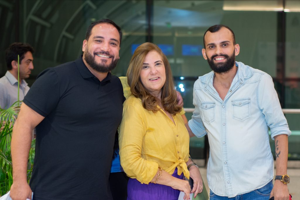 Wagner Bastos, Jória Araripe E Pedro Melo