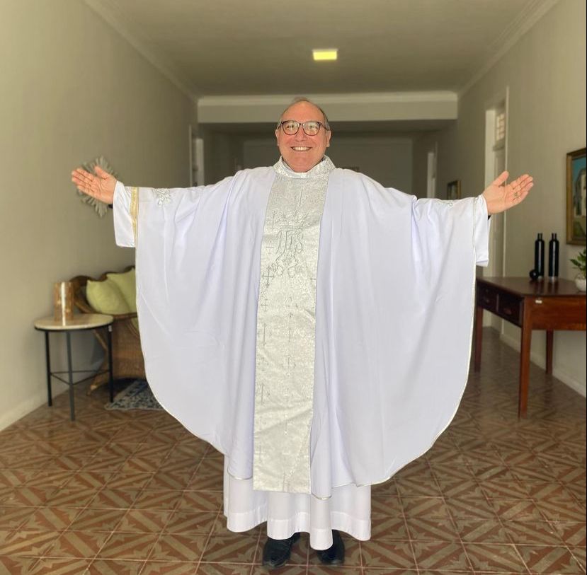 Padre Eugênio Pacelli inaugura nova etapa da Obra do Mosteiro dos Jesuítas
