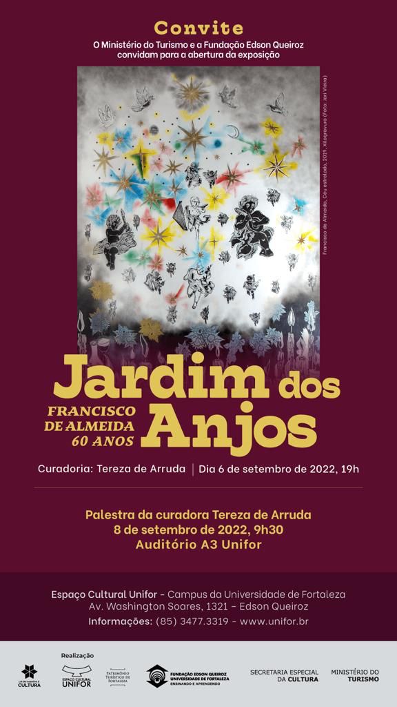 Espaço Cultural Unifor apresenta exposição “Jardins dos Anjos”