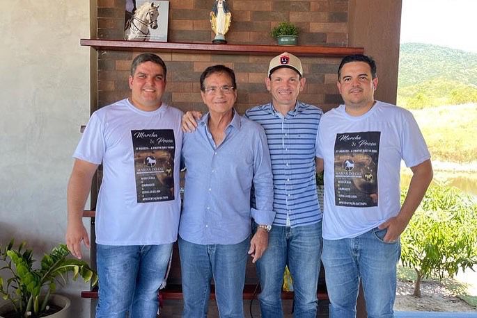 Beto Studart visita o Haras GG em Maranguape Beto Studart visita o Haras GG em Maranguape