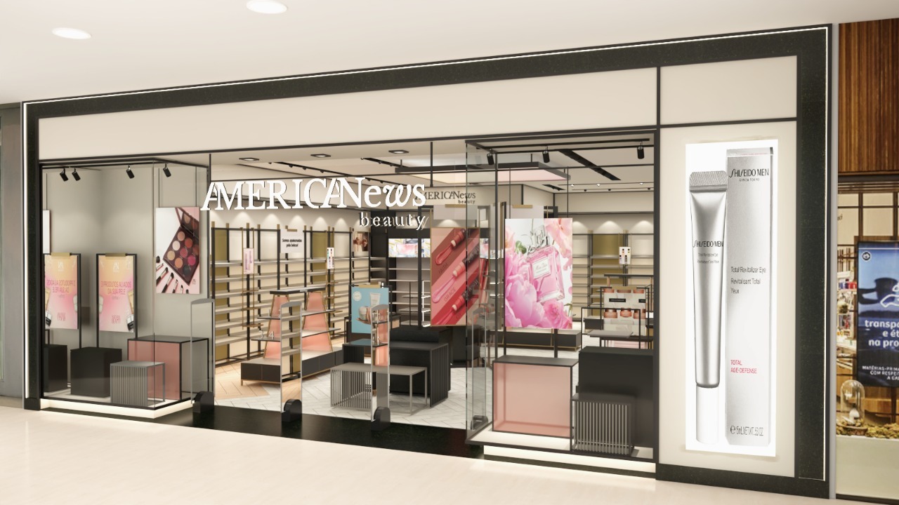 Loja AmericaNews Beauty terá espaço ampliado e nova localização no Shopping Iguatemi Bosque