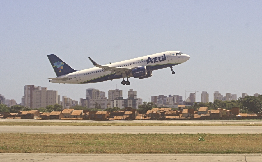 Fortaleza figura no radar da Azul com ampliação de voos durante a alta estação